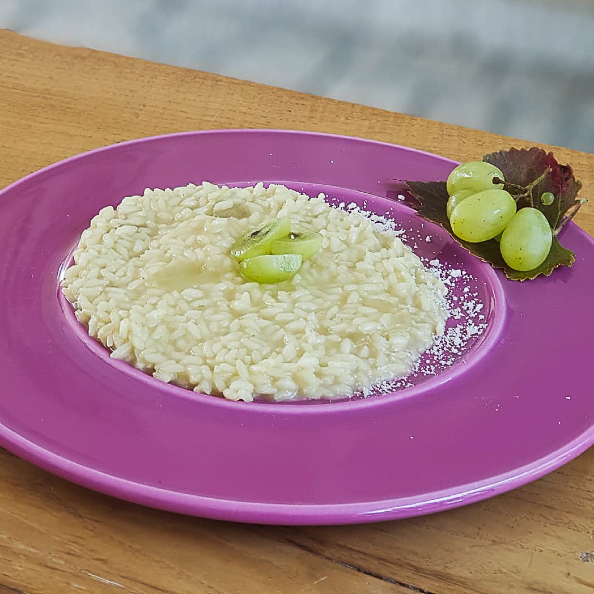 risotto all’uva