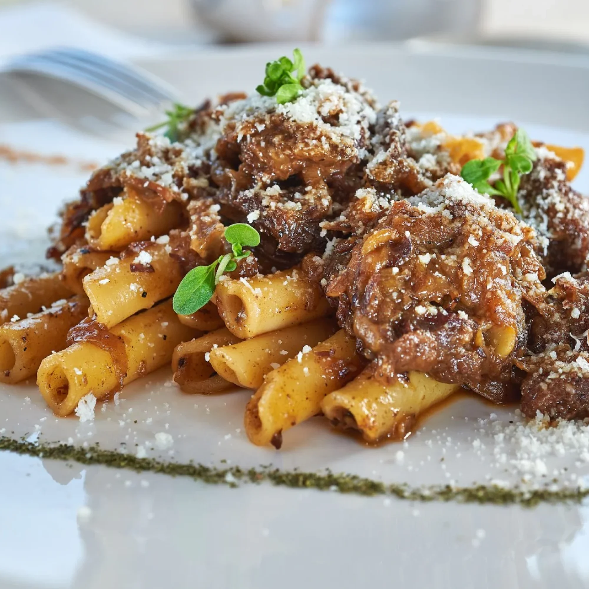 Ziti_alla_genovese_napoletana